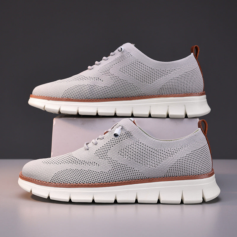 Men's breathable knitted casual shoe with viscoelastic insole Mune Fashion