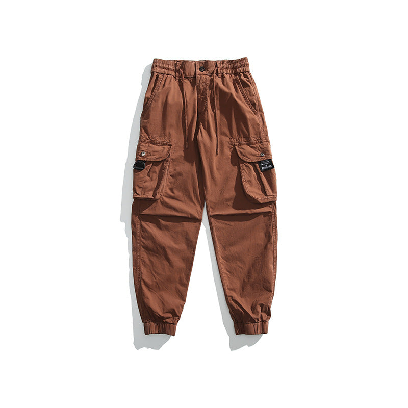 Men's Relaxed-Fit Ripstop Cargo Jogger Pants with D Ring and Multiple Pockets Mune Fashion