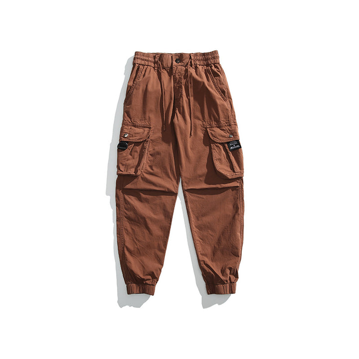 Men's Relaxed-Fit Ripstop Cargo Jogger Pants with D Ring and Multiple Pockets Mune Fashion