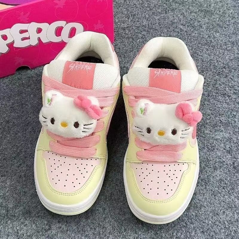 Women Sporty Sneakers with Cute Animal Design Mune Fashion