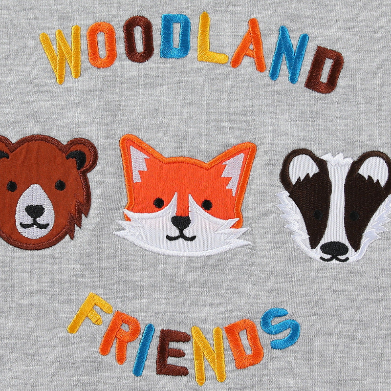 Boys Sweatshirt with loving animal motif Mune Fashion