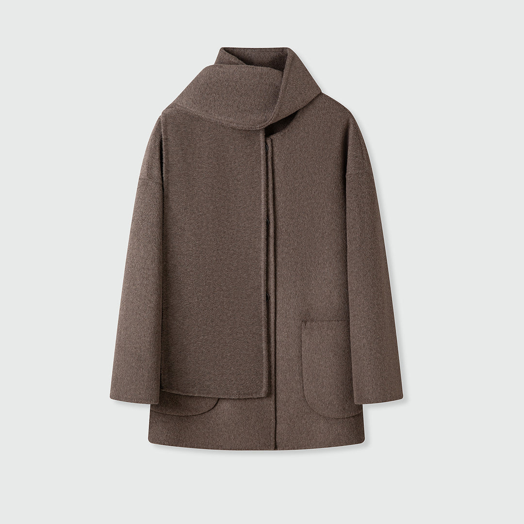 Women Stylish Oversized Coat Mune Fashion