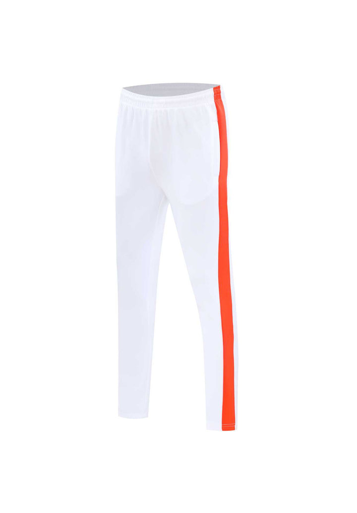 Men's tapered training pants with elastic waistband, side contrast stripe & insert pockets Mune Fashion