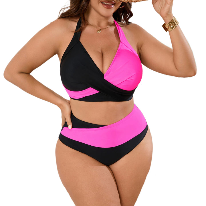 Ladies triangle bikini in contrasting colors Mune Fashion