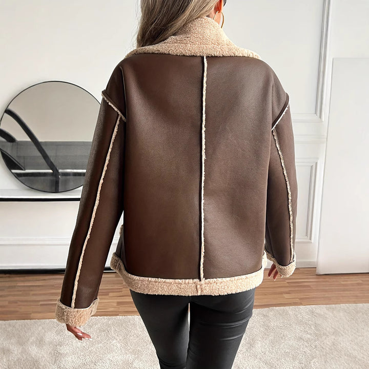 Women's Fashion Teddy Fur Jacket