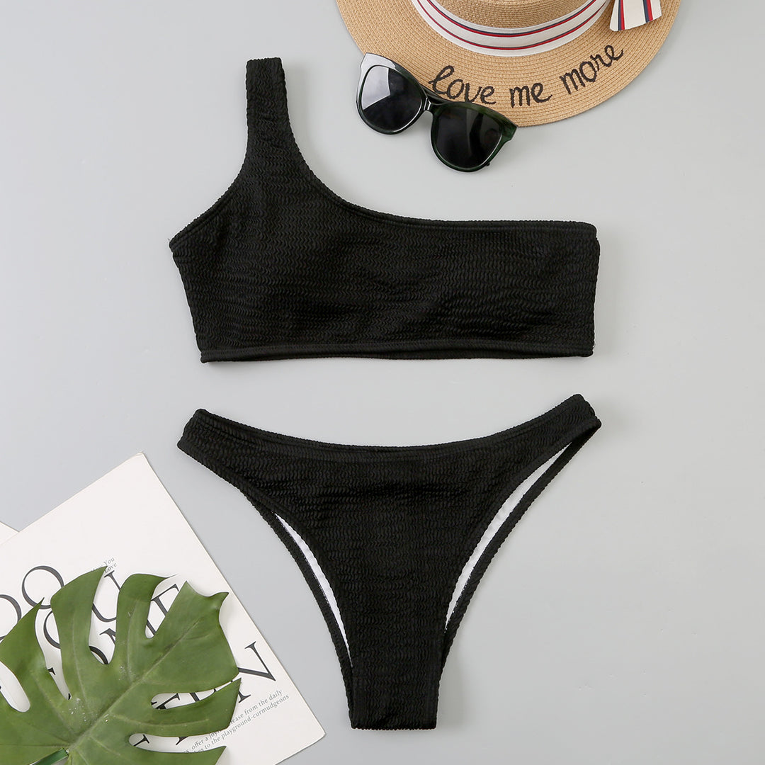 Women's asymmetric bikini set with structure Mune Fashion