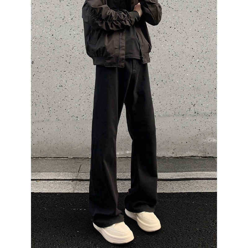 Men's comfortable and loose jeans with classic cut Mune Fashion