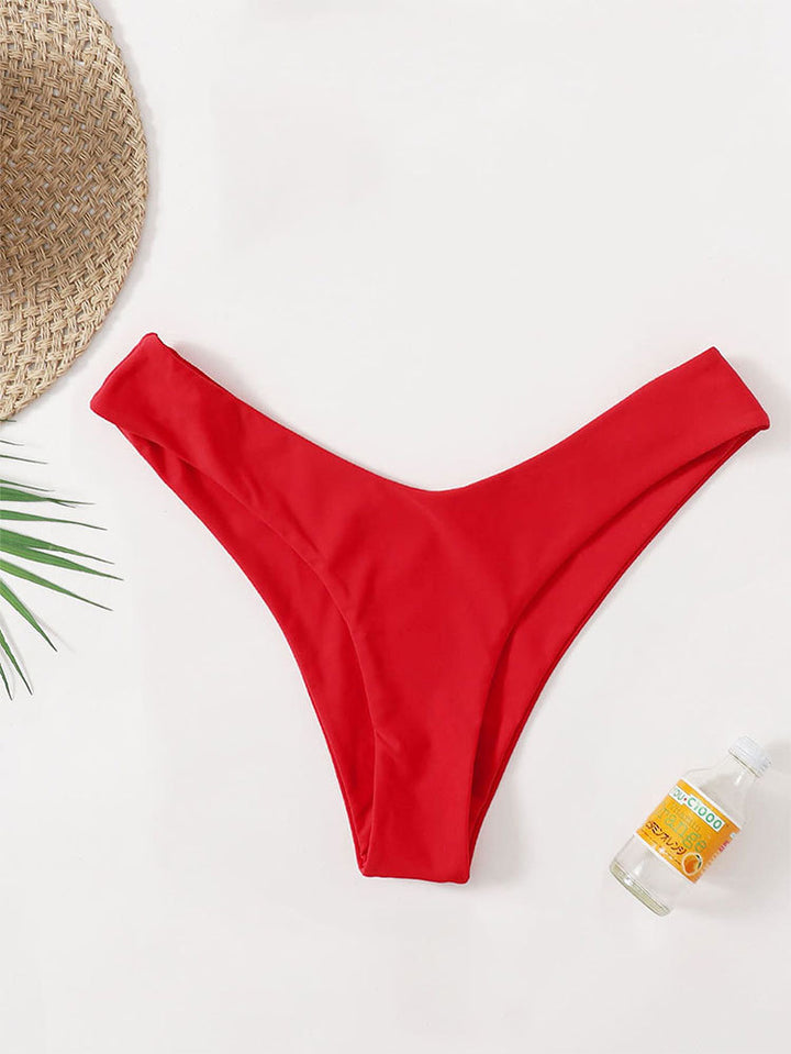 Ladies High-Cut Bikini Bottom Mune Fashion