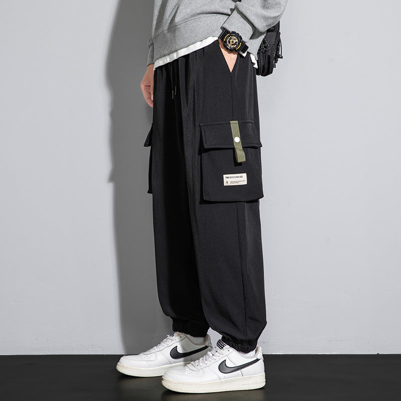 Men's Comfortable Cargo Pants with Multiple Pockets Mune Fashion