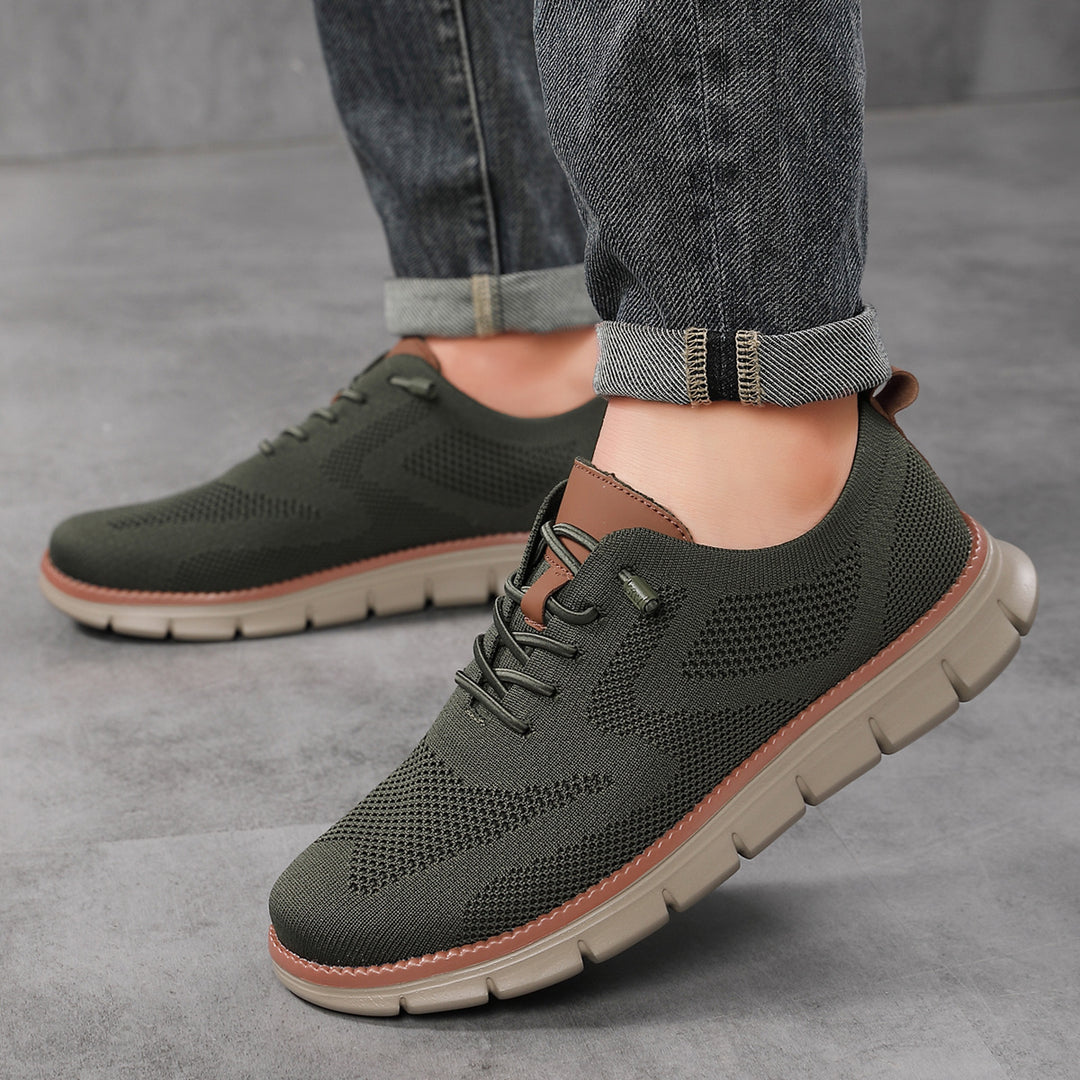 Men's breathable knitted casual shoe with viscoelastic insole Mune Fashion