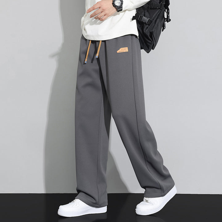 Men's Fashion Casual Pants with Wide Cut