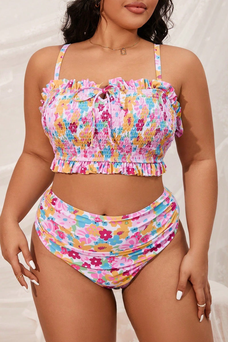 Women's Playful Bikini Set with Ruffle Details Mune Fashion
