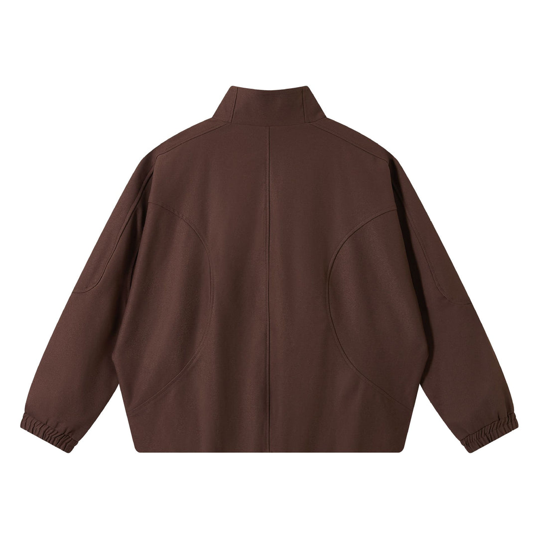 Unisex Short-cut Boxy Bomber with ergonomic seams and elastic cuffs Mune Fashion