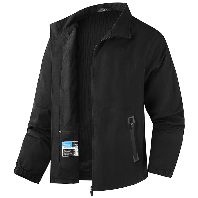Men's Lightweight Transition Jacket with Practical Pockets Mune Fashion