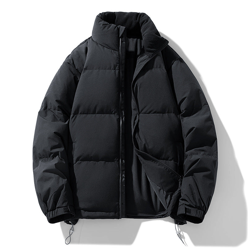 Damen Wattierte Steppjacke mit hohem Kragen und Teddyfutter Mune Fashion