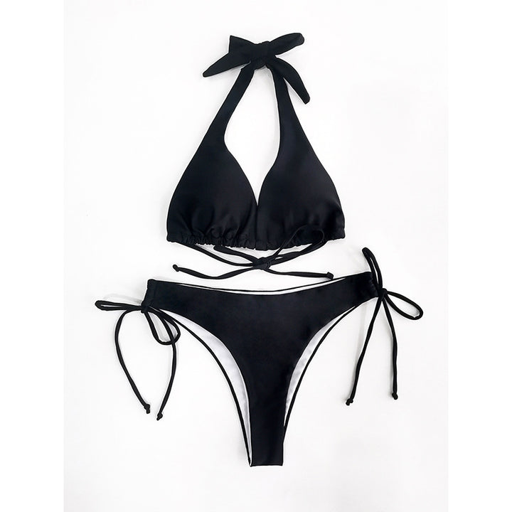 Women Triangle Bikini with high comfort and playful ties Mune Fashion