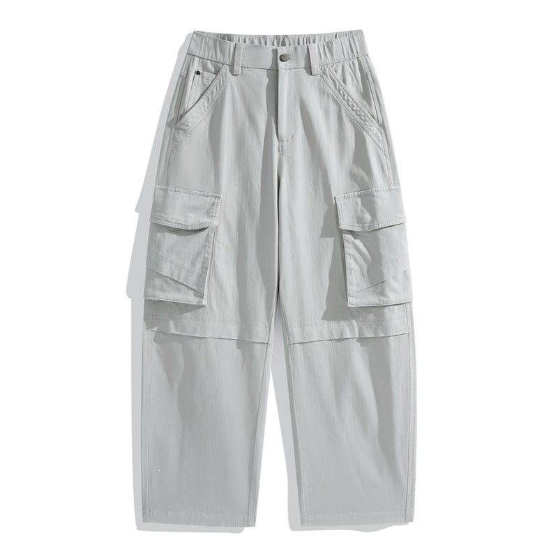 Men's Relaxed Cargo Pants made of lightweight ripstop with large flap and storage pockets
