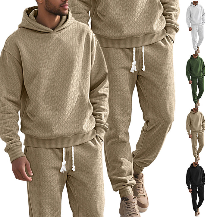 Men's Structured Lounge Set with Hoodie and Joggers Mune Fashion