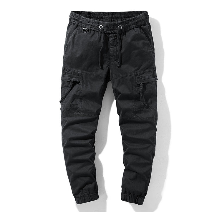 Men's Urban Tactical Cargo Jogger with ergonomic knee pleats, integrated keyring and elastic ankle closure Mune Fashion