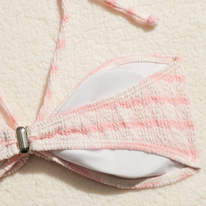 Women's bikini set with textured surface Mune Fashion