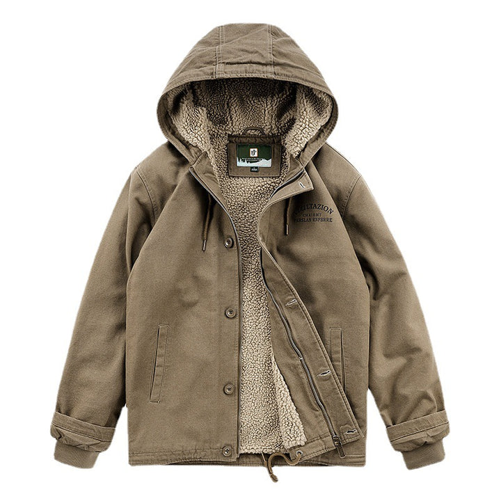 Men's transitional jacket with teddy lining Mune Fashion