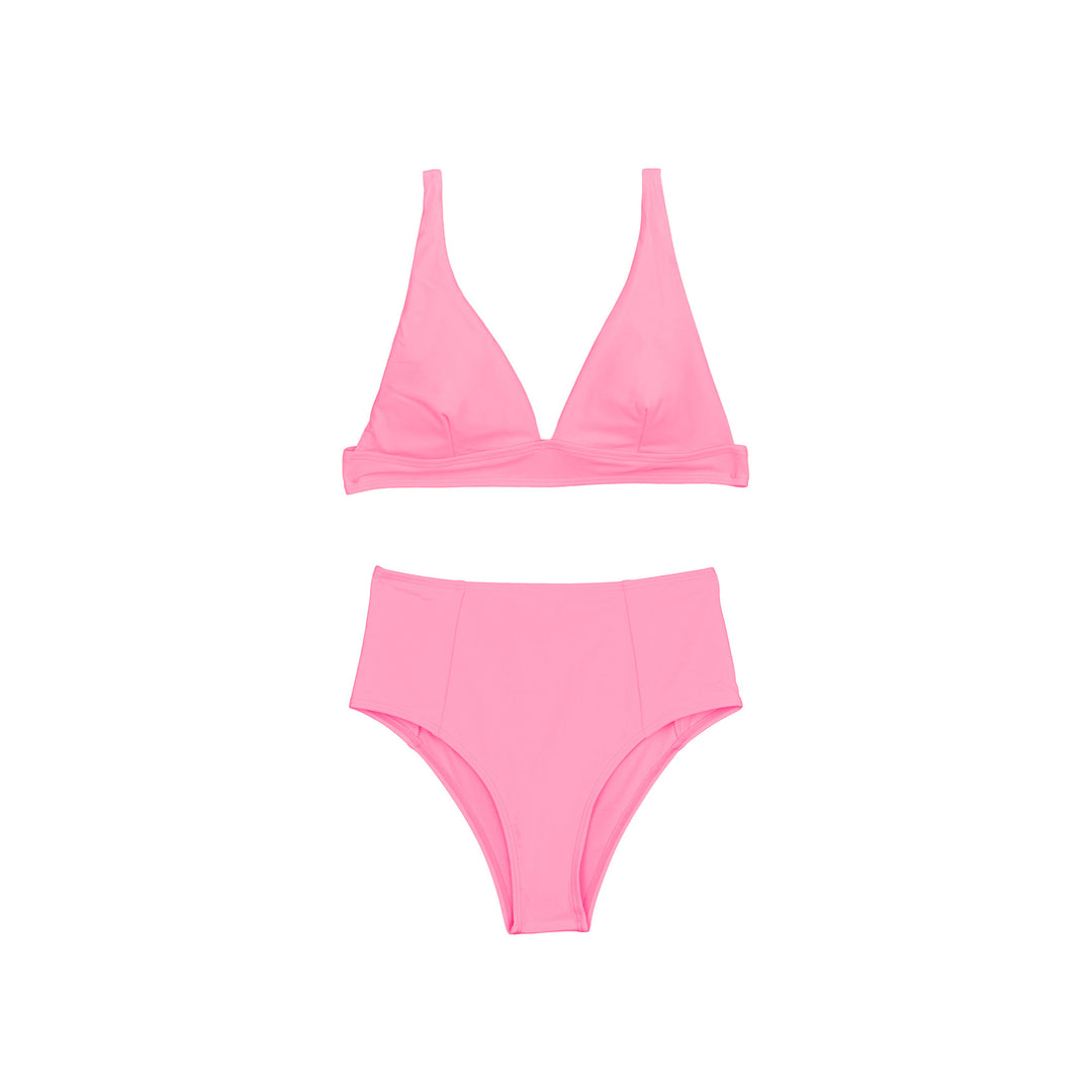 Ladies High-Cut Bikini with Deep V-Neck Mune Fashion