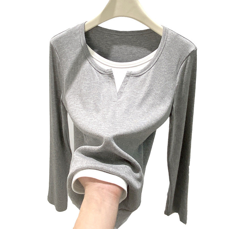 Women's elegantly cut long sleeve shirt Mune Fashion
