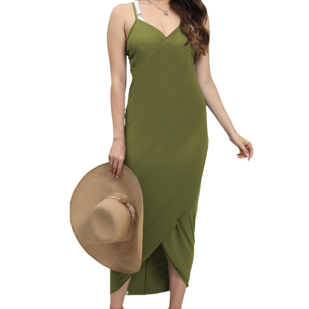 Women airy beach cover-up with side slit Mune Fashion