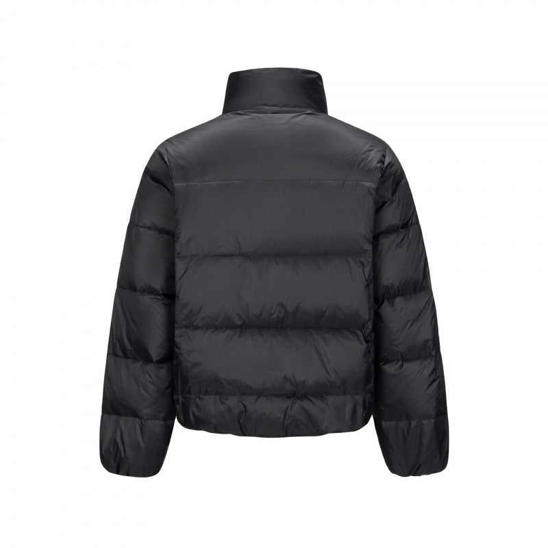Men's short-cut compact packable puffer jacket with stand-up collar and hidden chest pocket Mune Fashion