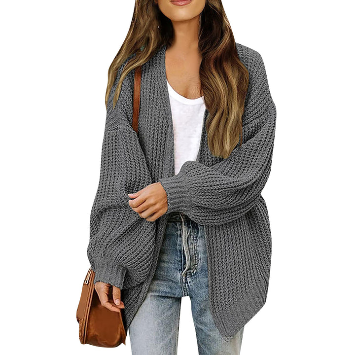 Women Oversized Knit Sweater Mune Fashion