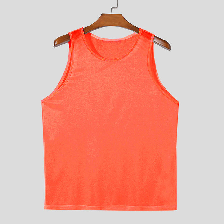 Men's breathable sleeveless functional shirt with moisture-wicking microfiber Mune Fashion
