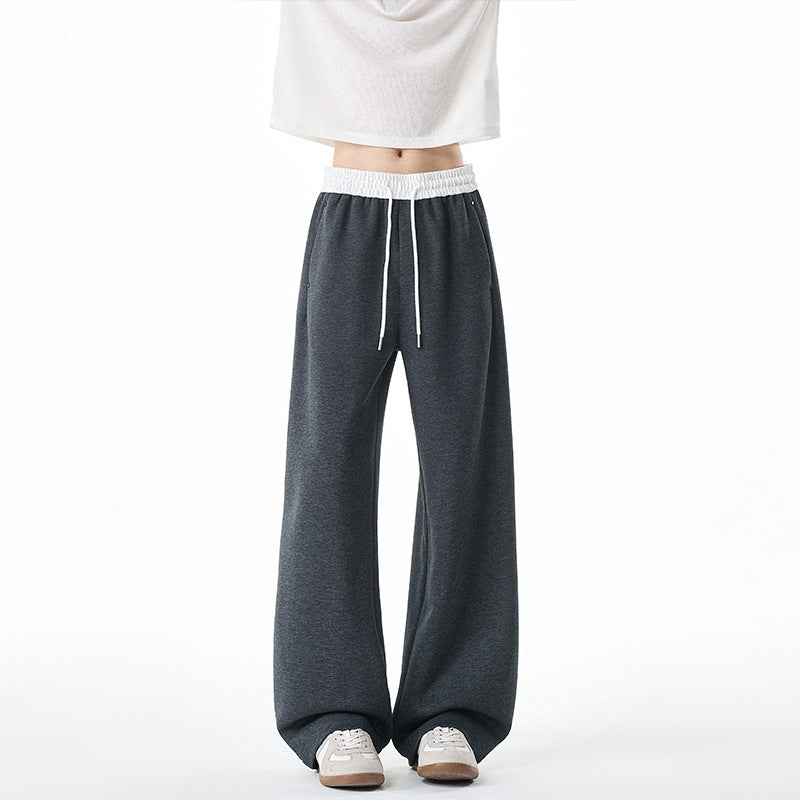 Women Casual and Loose Sports Sweatpants Mune Fashion