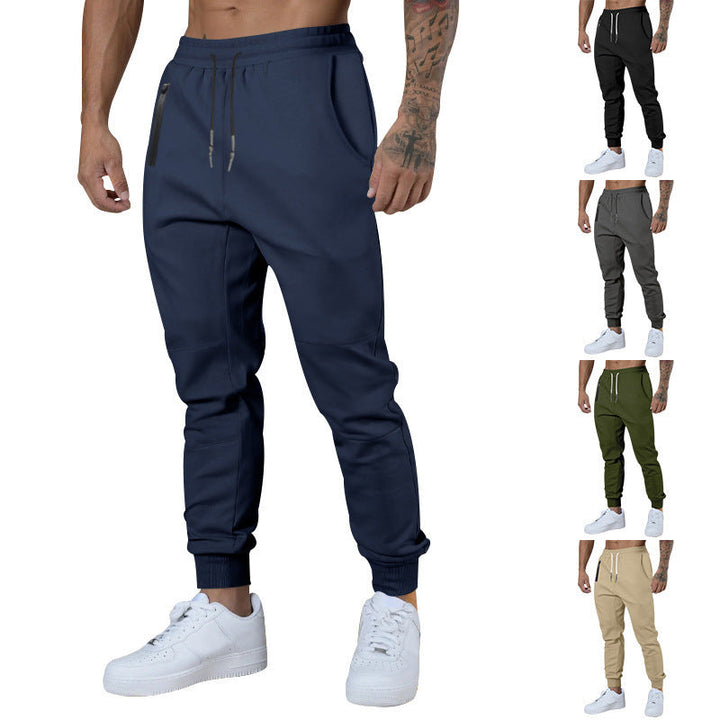 Men's joggers sporty with functional pockets