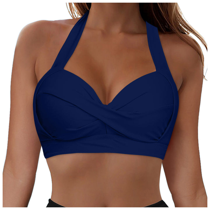 Women's Stylish Bikini Top with Wrap Design Mune Fashion