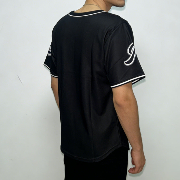Men's Sporty Baseball Shirt