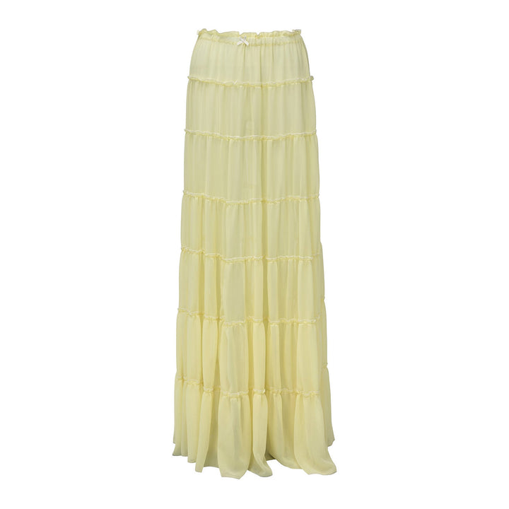 Women's airy beach dress with ruffles Mune Fashion