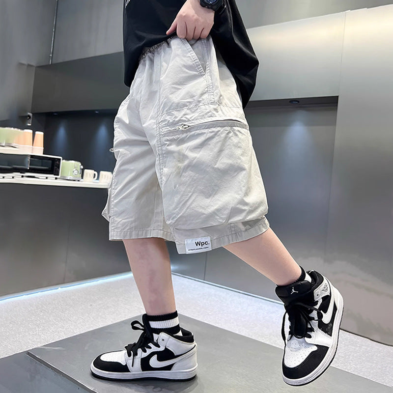 Unisex casual cargo shorts with large pockets Mune Fashion