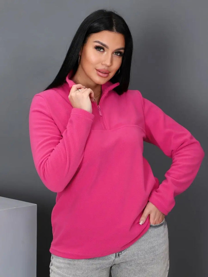 Women's Cozy Fleece Sweater Mune Fashion
