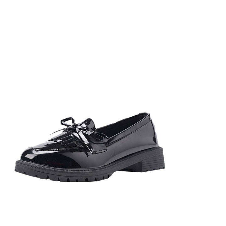 Women's Shiny Tassel Loafers with Fringe Tassel, sturdy profile sole and padded comfort insole Mune Fashion