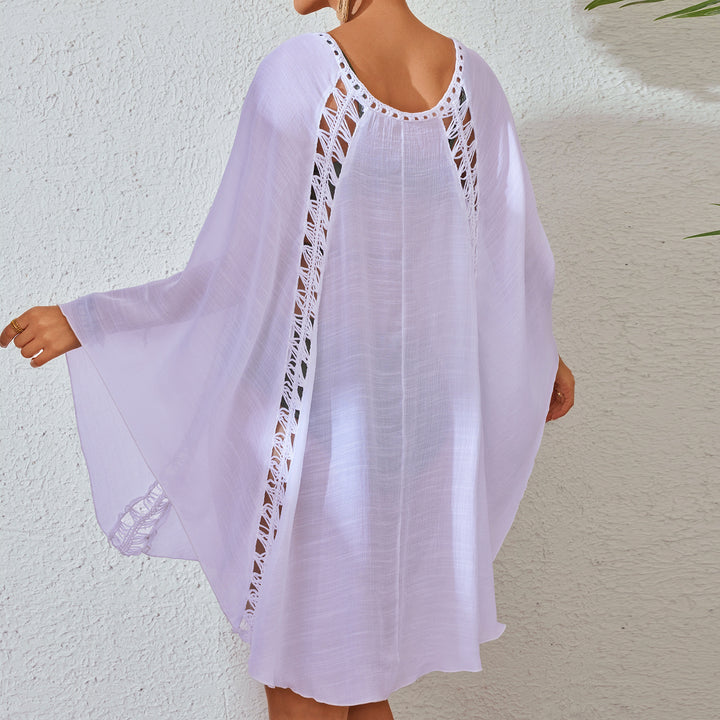Ladies airy crochet beach cover-up Mune Fashion