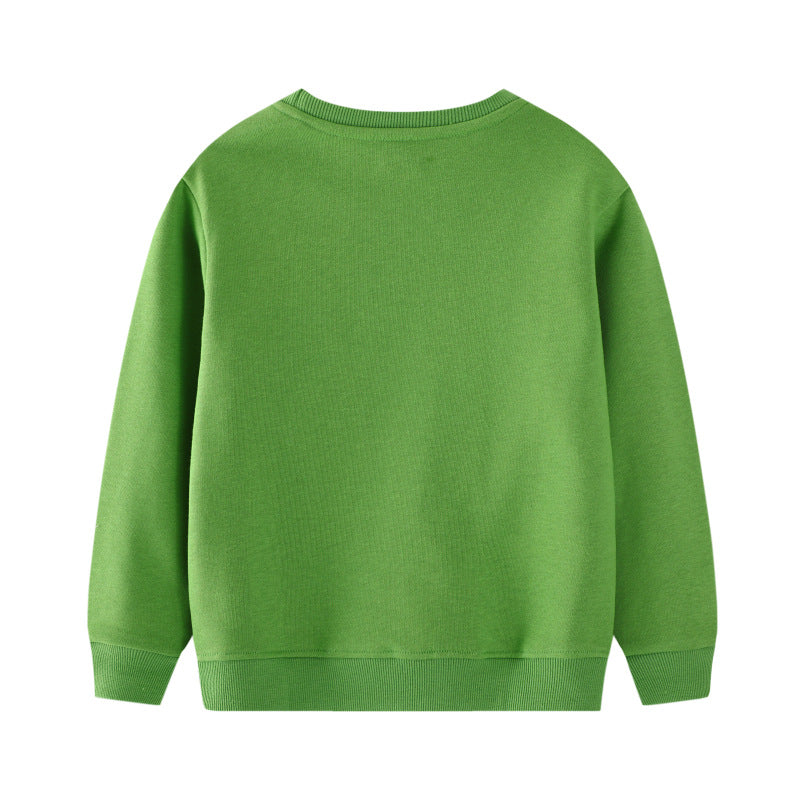 Kids Sweatshirt with Colorful Dinosaur Design Mune Fashion