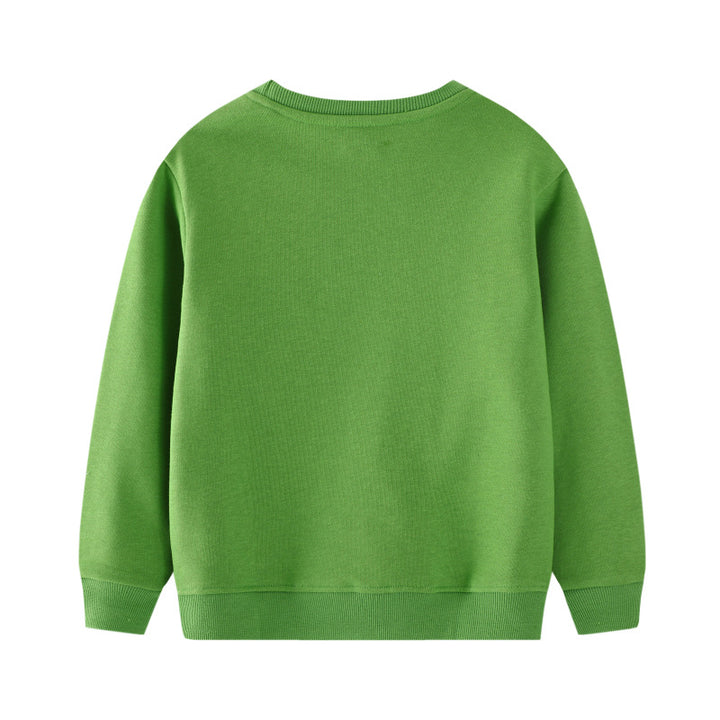 Kids Sweatshirt with Colorful Dinosaur Design Mune Fashion