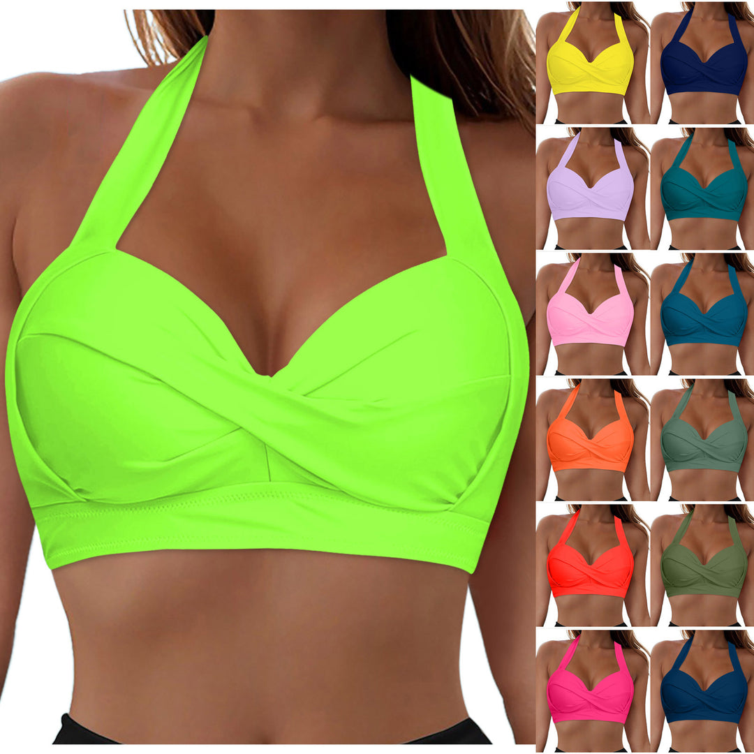 Women's Stylish Bikini Top with Wrap Design Mune Fashion