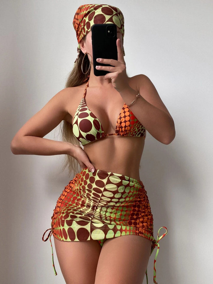Women's bikini set with fashionable gathering and flattering cut Mune Fashion