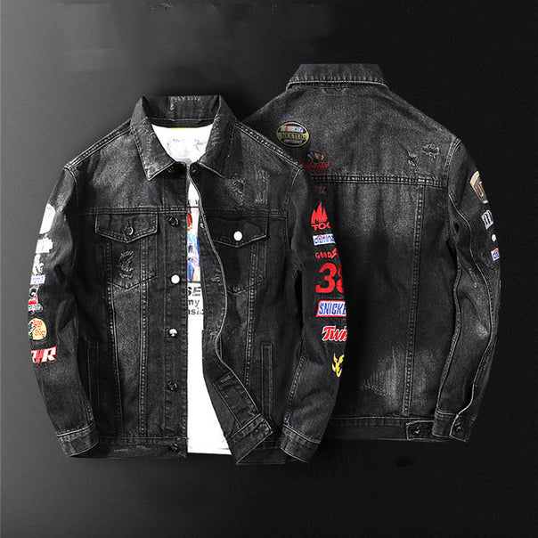 Men's Stylish Denim Jacket Mune Fashion