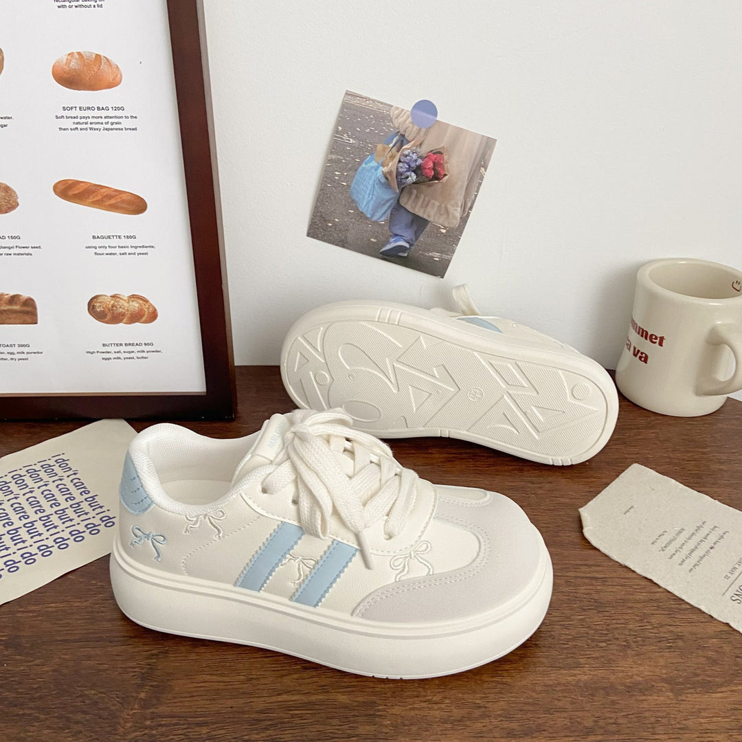 Women's platform sneakers with playful design details and comfortable cushioning Mune Fashion