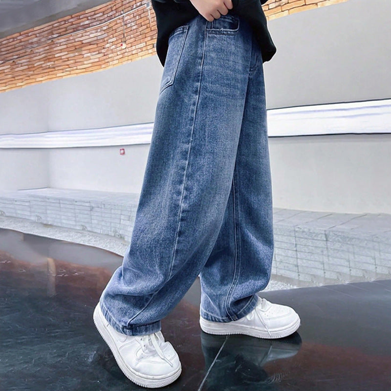 Unisex loose Denim Jeans with wide cut Mune Fashion