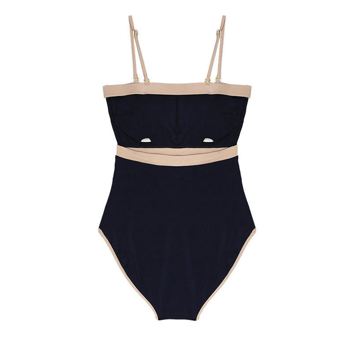 Women's one-piece swimsuit with trendy cut-out and glamorous strap system Mune Fashion
