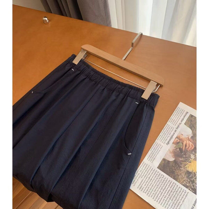 Women's Elegant and Comfortable Pleated Trousers Drune