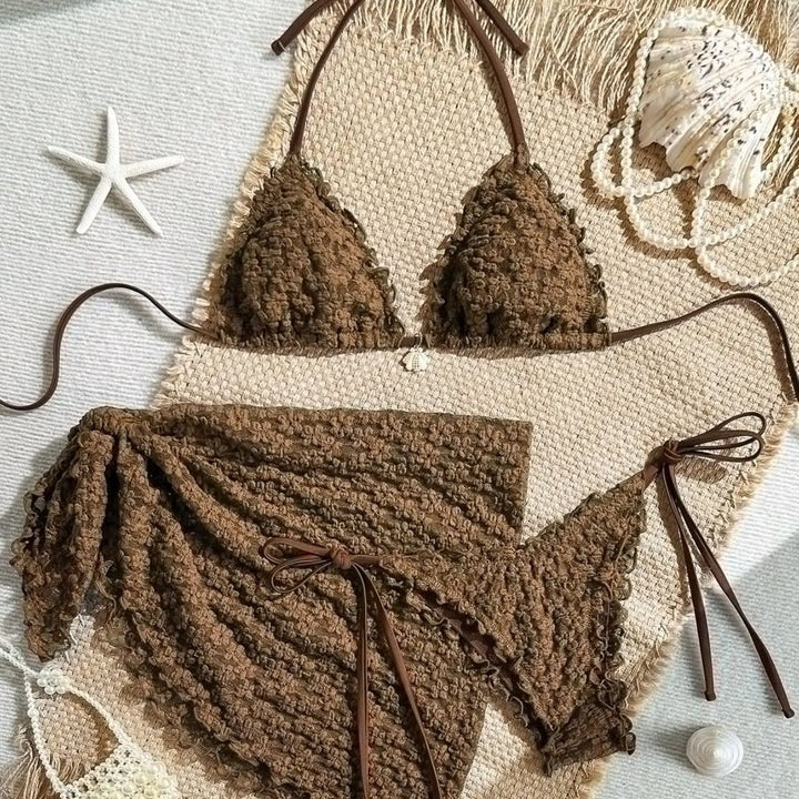 Women's Bikini Set with Ruffles Mune Fashion